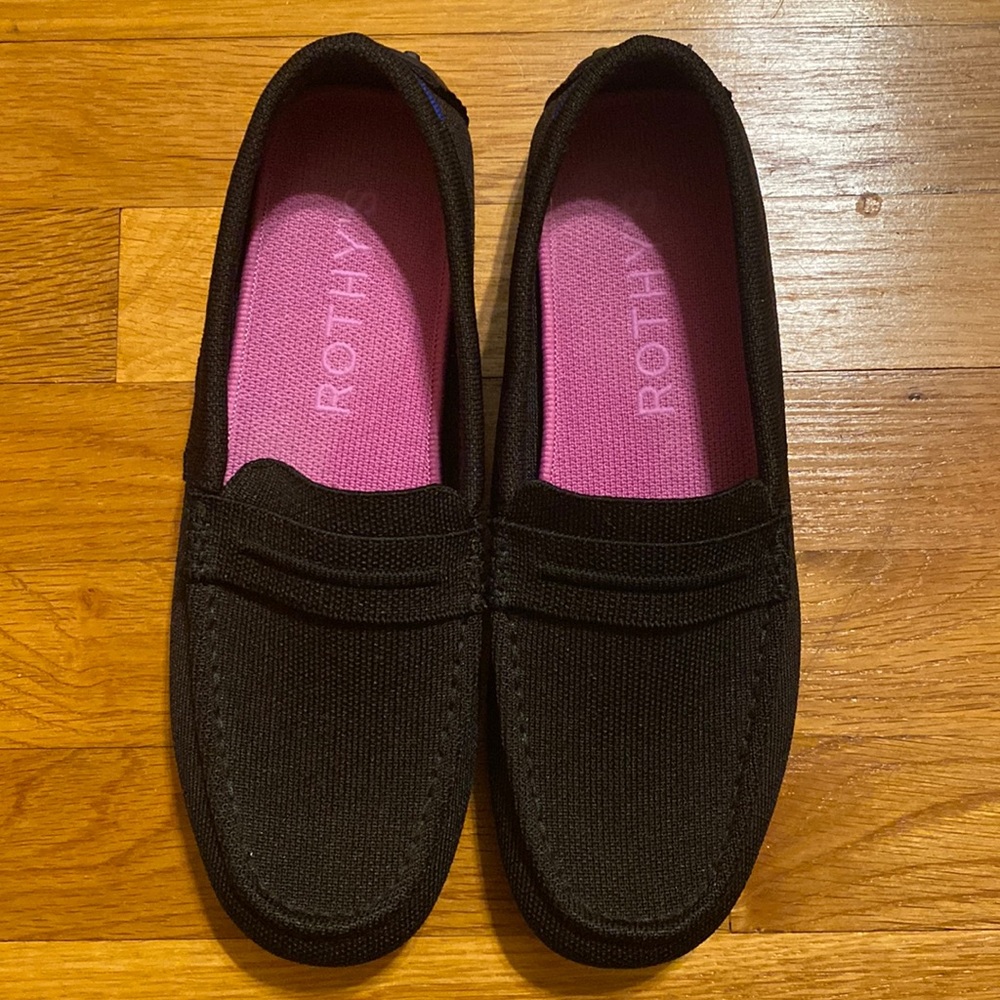 Rothy’s Driver in Dark Chocolate in women’s size 9. Excellent condition.